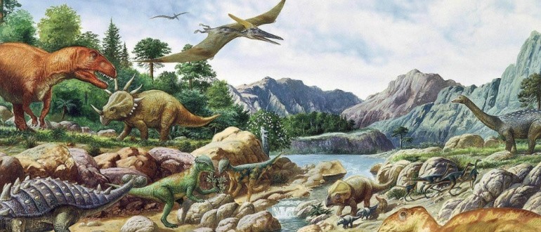 Ящеротазовые динозавры фото