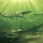 Мастодонзавр в воде фото